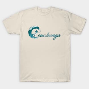 Cowabunga surfing design. T-Shirt